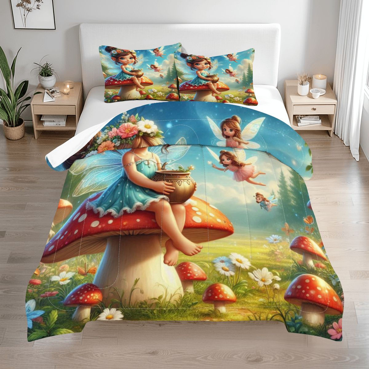 Fairy Girl Comforter Set