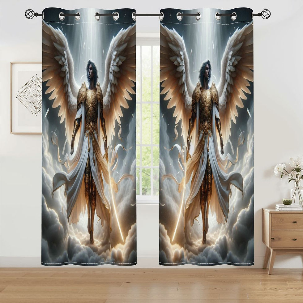 Guardian Angel Blackout Curtains