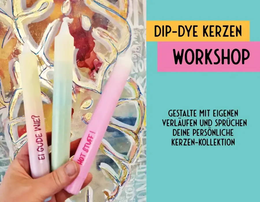 Dip-Dye Kerzen