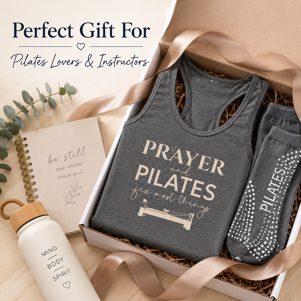 Thumbnail: Prayer and Pilates Fix Most Things Tank Top