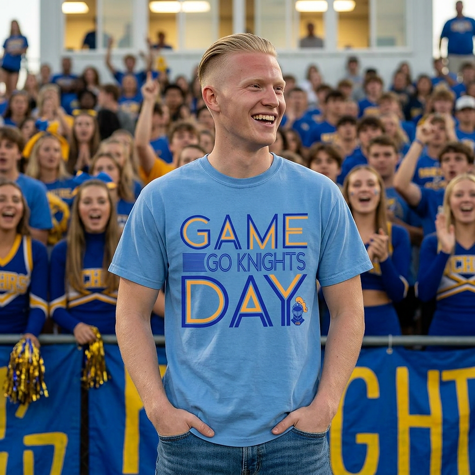 Thumbnail: Game Day T-Shirt — "Go Knights" School Spirit Tee
