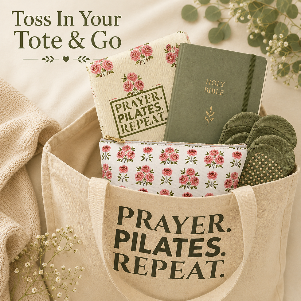 Thumbnail: Floral Accessory Pouch, Pilates Teacher Gift