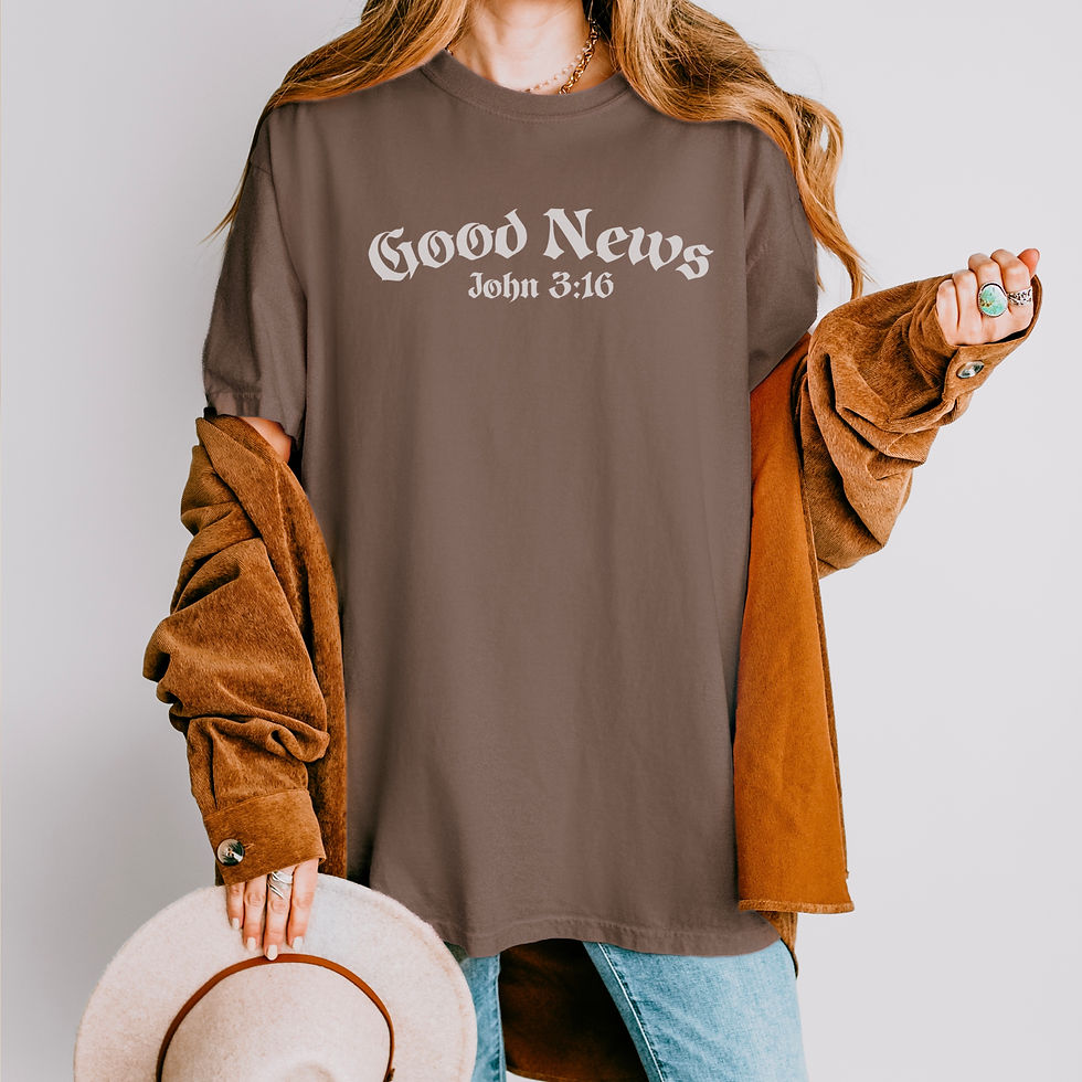 Thumbnail: Jesus Saves 'Read All About It' T-Shirt