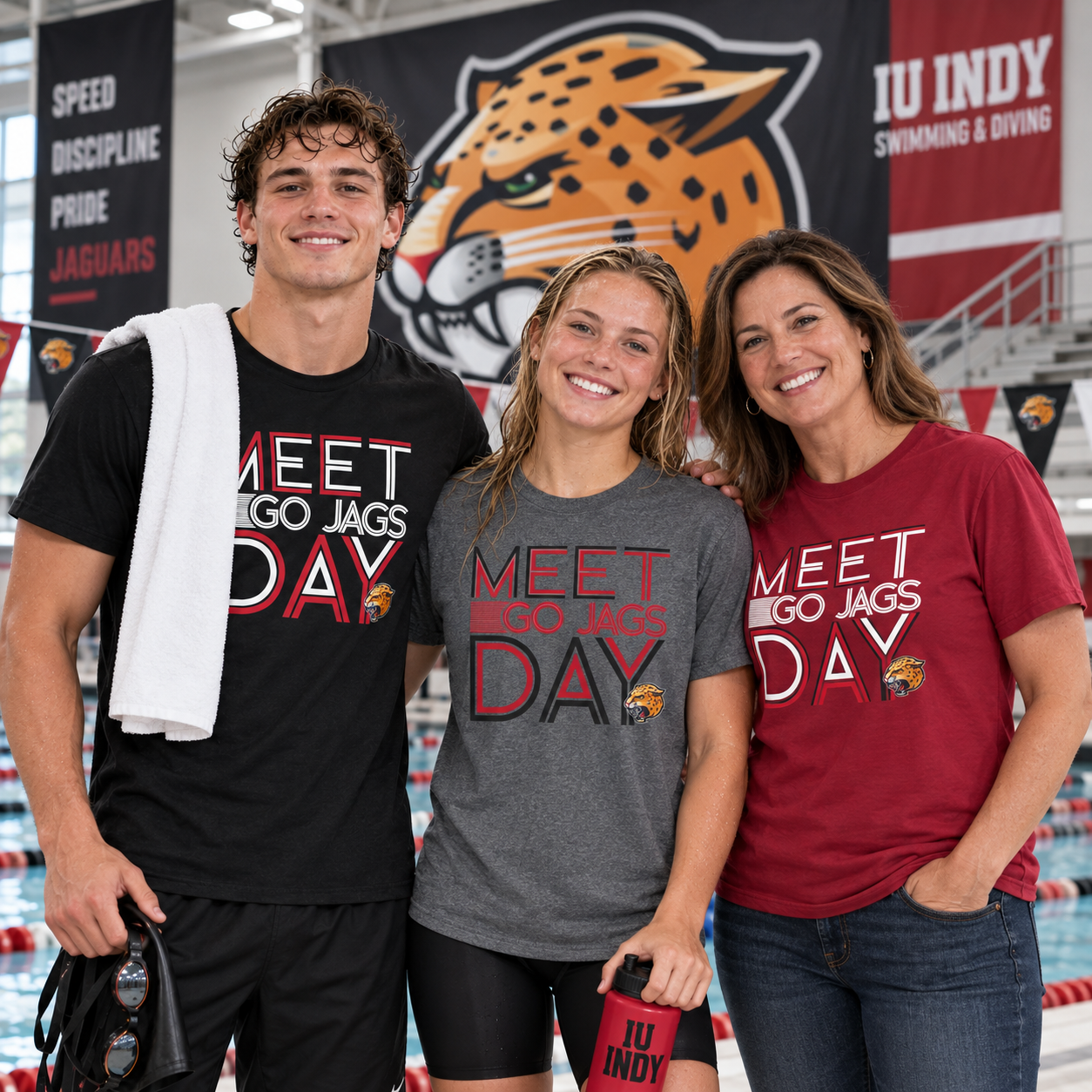 Meet Day 'Go Jags' T-Shirt – College Game Day Fan Tee