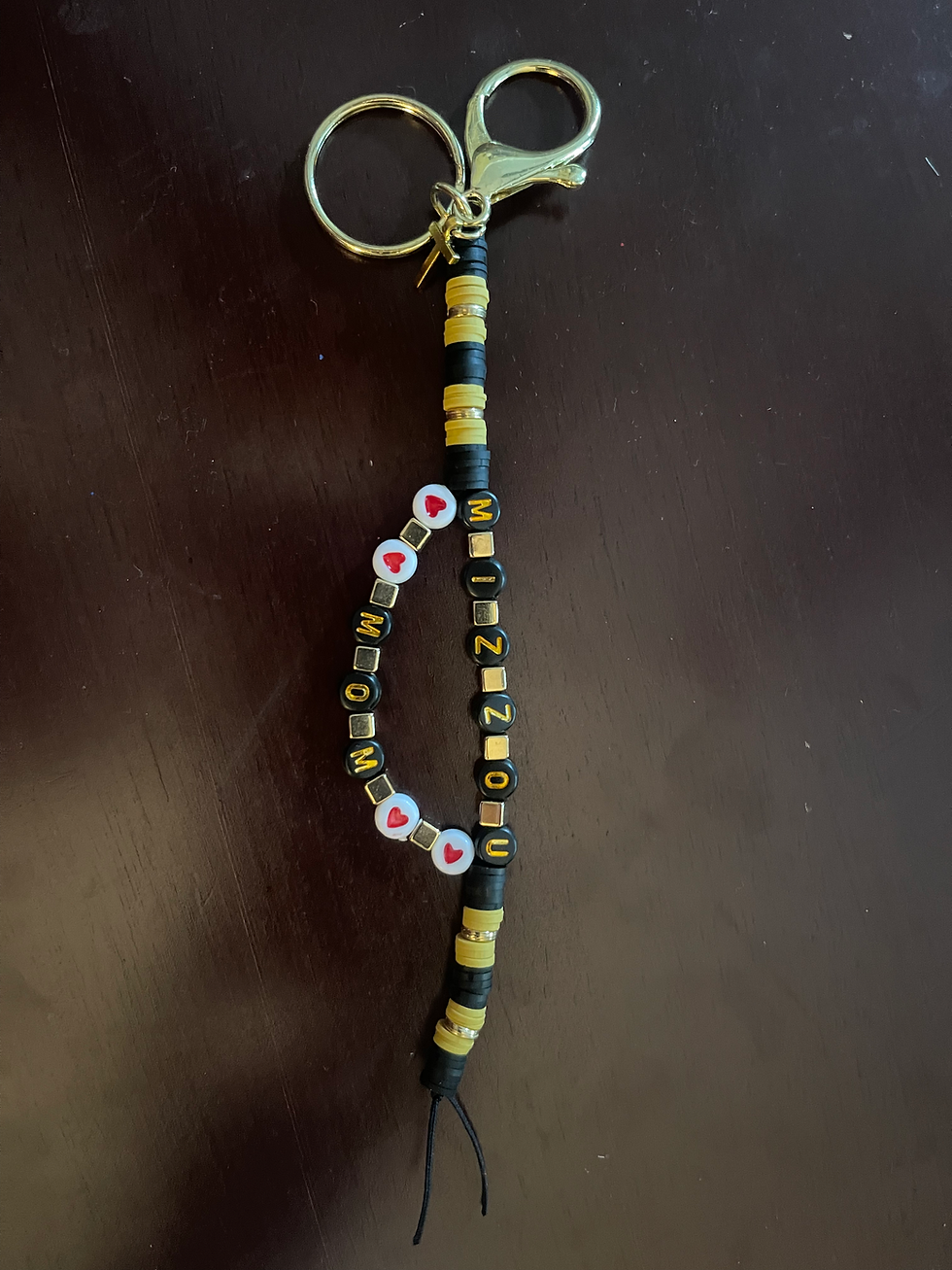 Thumbnail: Custom Bead Bag tassel