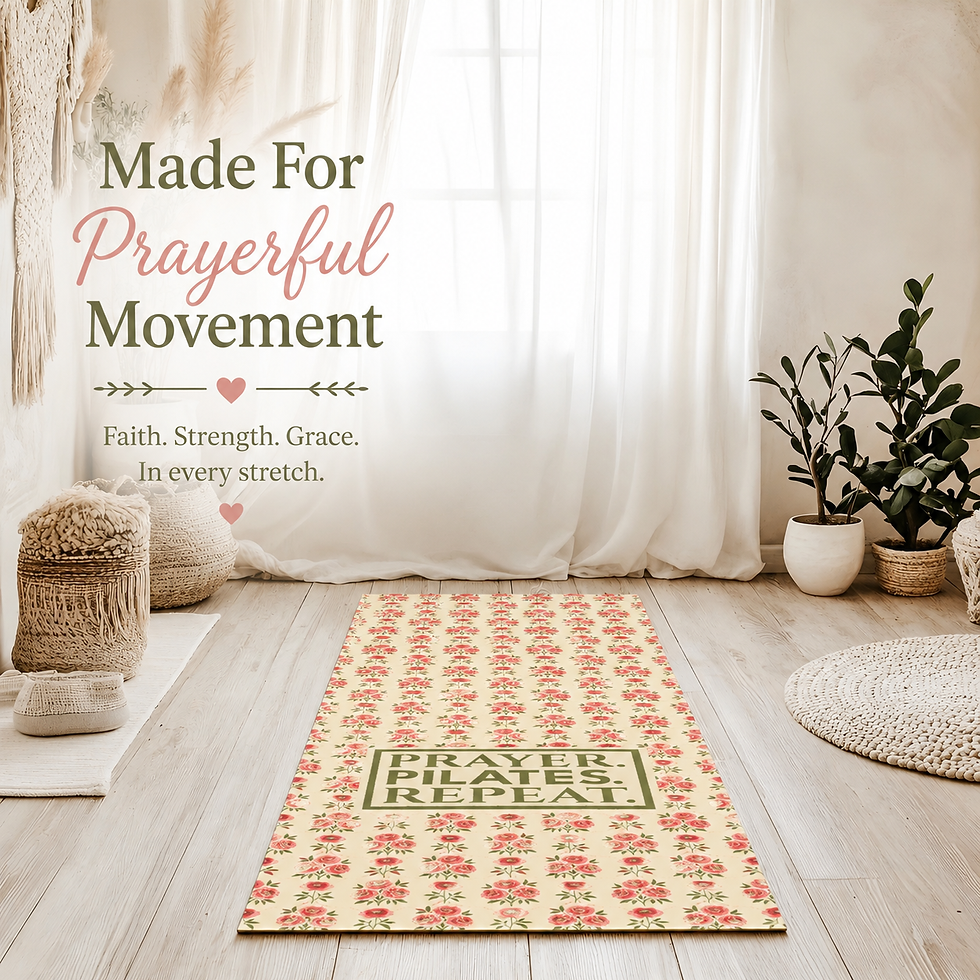 Thumbnail: Prayer Pilates Repeat yoga mat