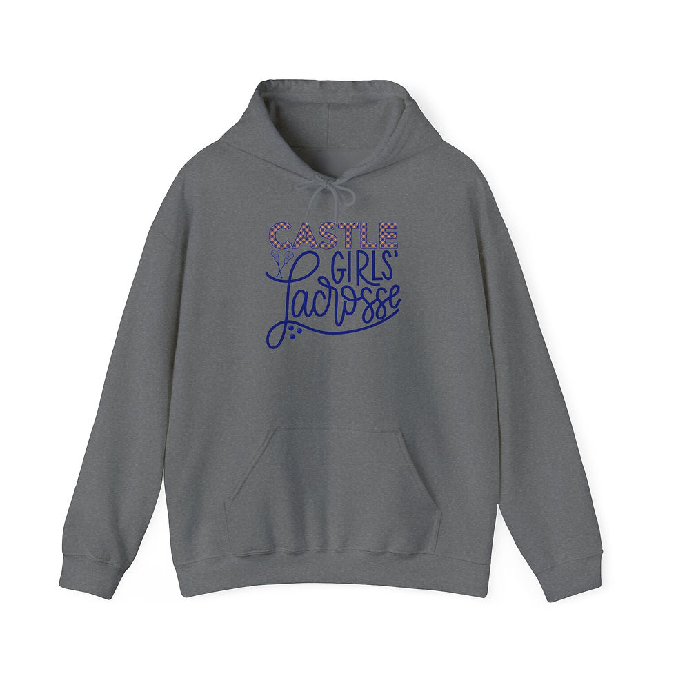 Thumbnail: Castle Girls Lacrosse Hoodie — Youth/Adult Team Sweatshirt