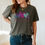 Thumbnail: Heart knit texture T-Shirt — 'LOVE' Handwritten Graphic Comfort Colors Tee