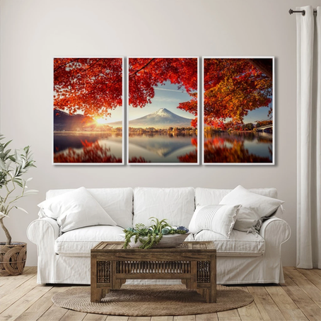 mall inline badgeQuadro Decorativo Florescer do Sol Com Moldura / 50x75 ou 60x90
