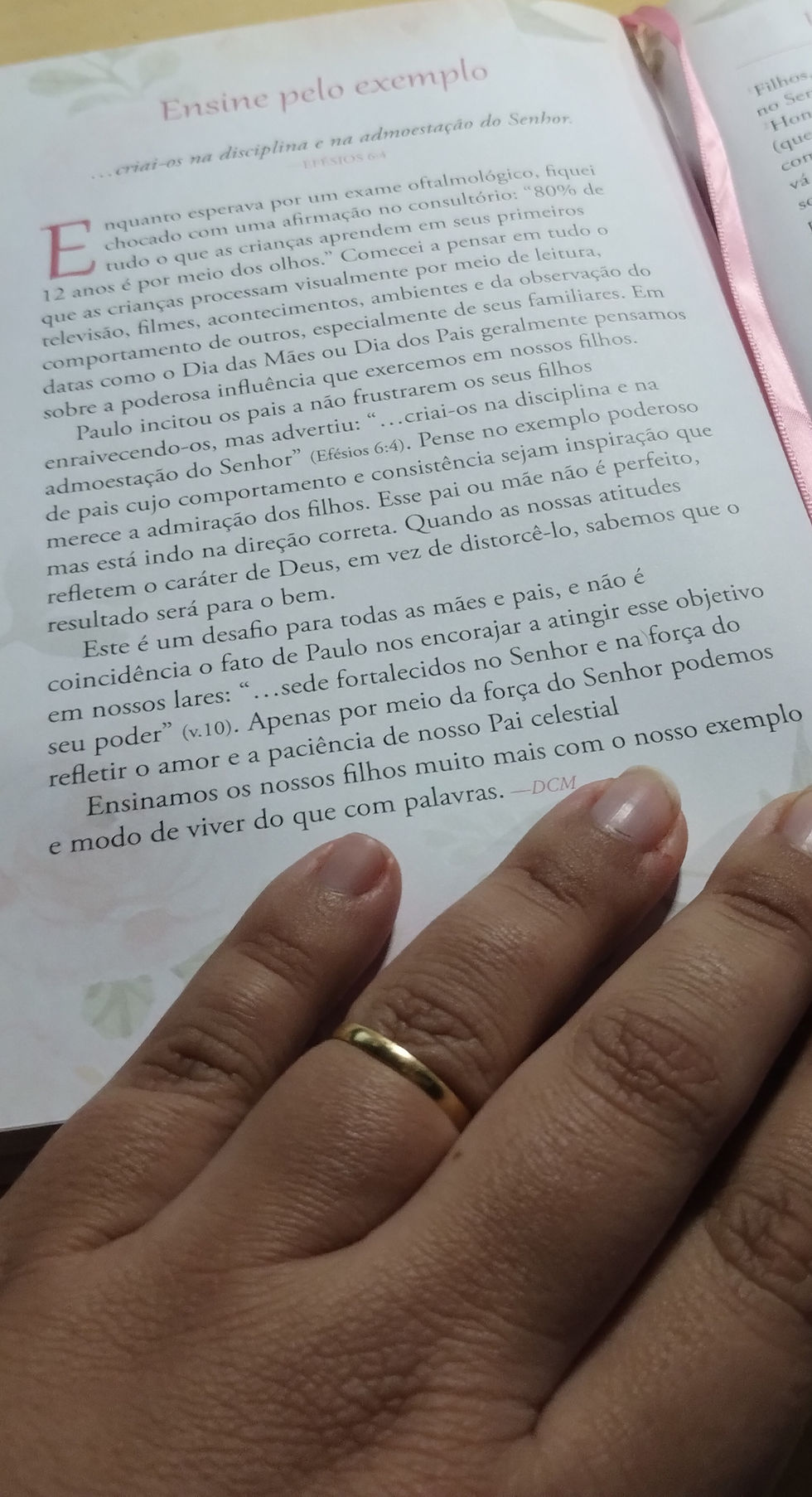 Livro Pão Diário para Mães - 55 reflexões