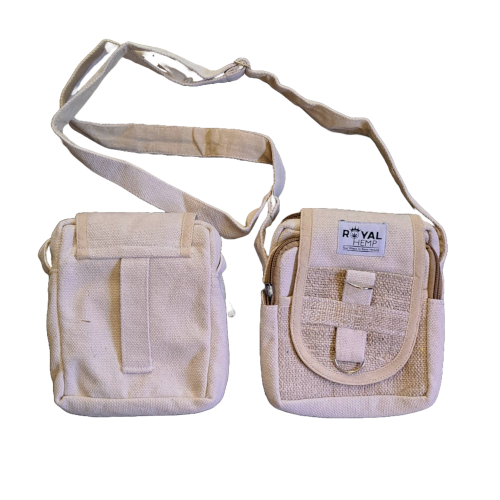 Thumbnail: Small Hemp Shoulder Bag