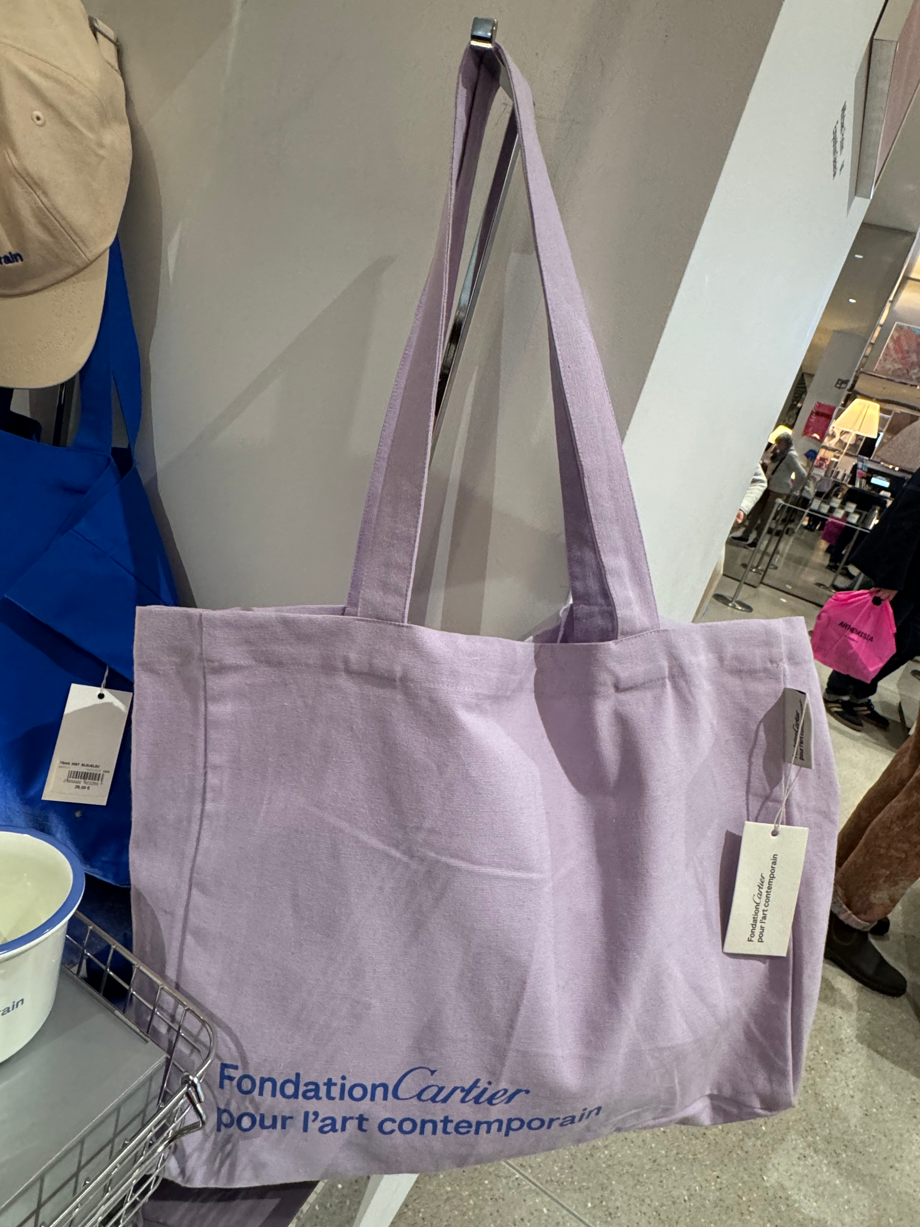 까르띠에 재단 미술관 토트백