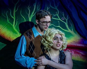 Dakota Fontes's Lighting Design for Audrey's final moment in Little Shop Of Horrors