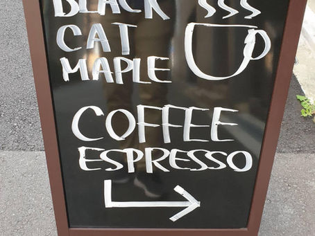 中崎町の穴場カフェ【Black Cat Maple】☕︎