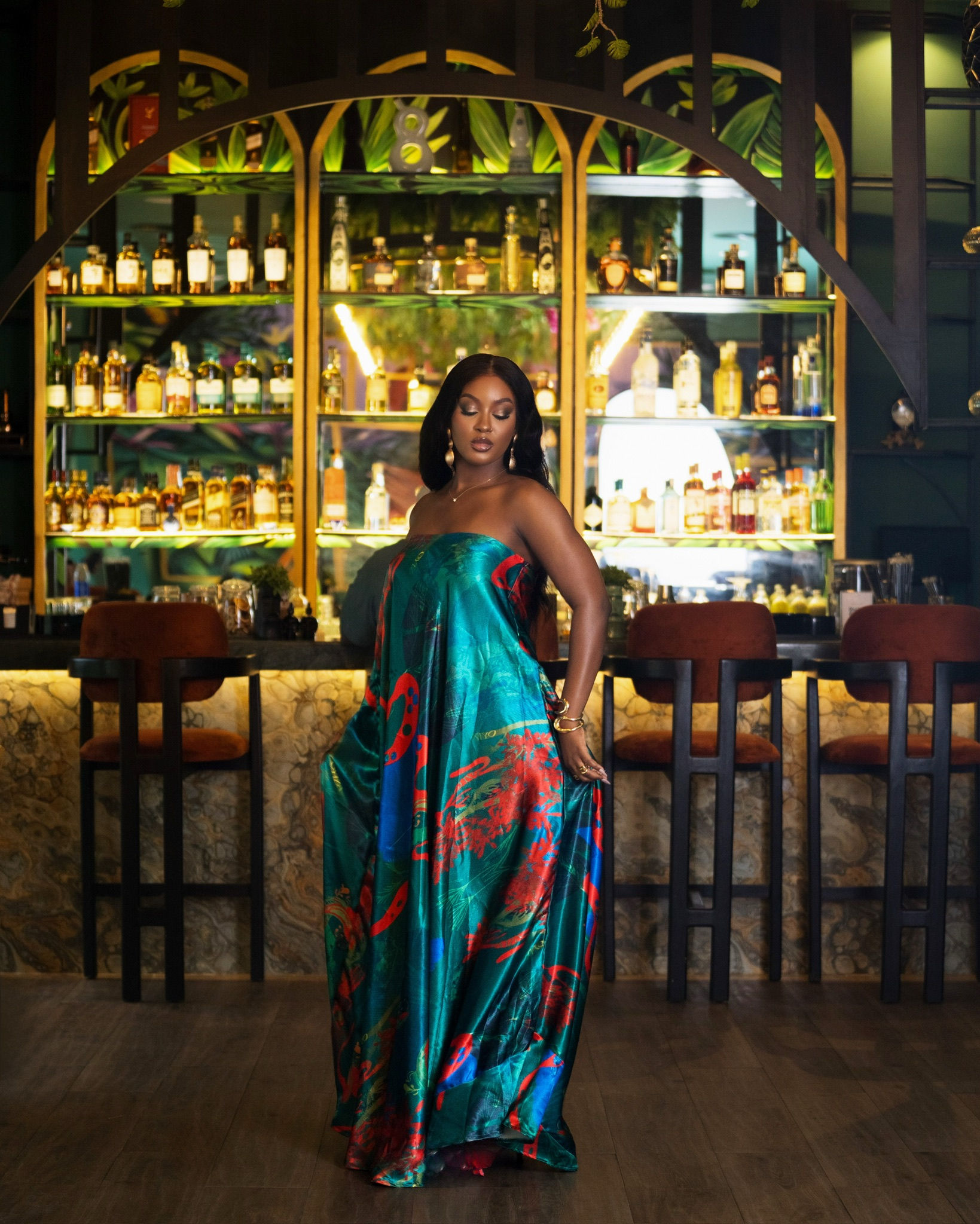 Eden Summer Silk Dress