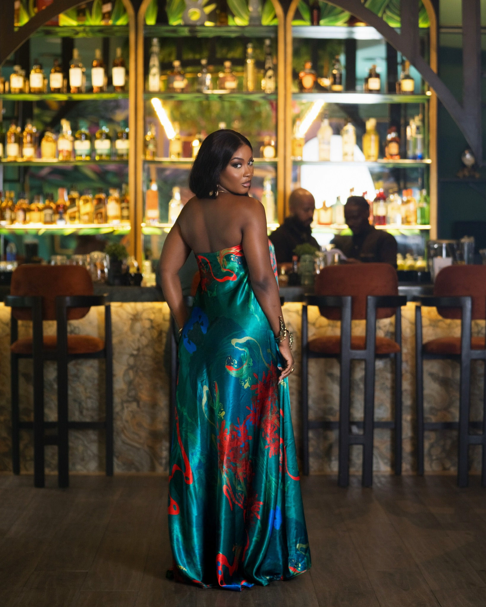 Eden Summer Silk Dress