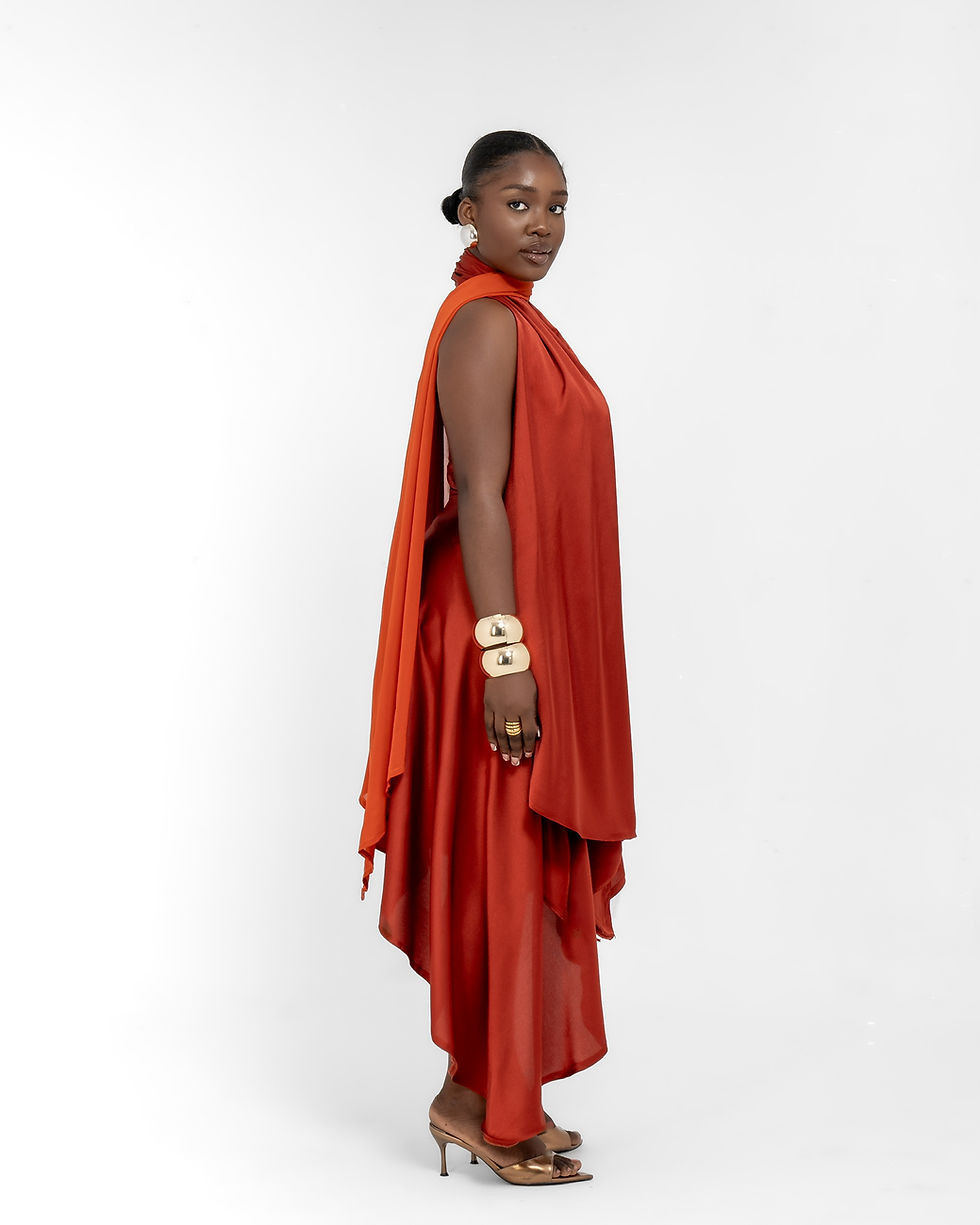 Thumbnail: Ziha Scarf Blouse: Stylish Tie-Neck Blouse with Flowy Scarf Detail and Feminine