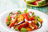 Salade de tomates fraîches
