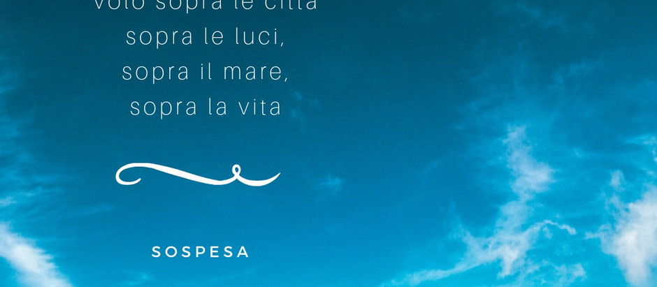 "Sospesa", il nuovo CD è in arrivo!