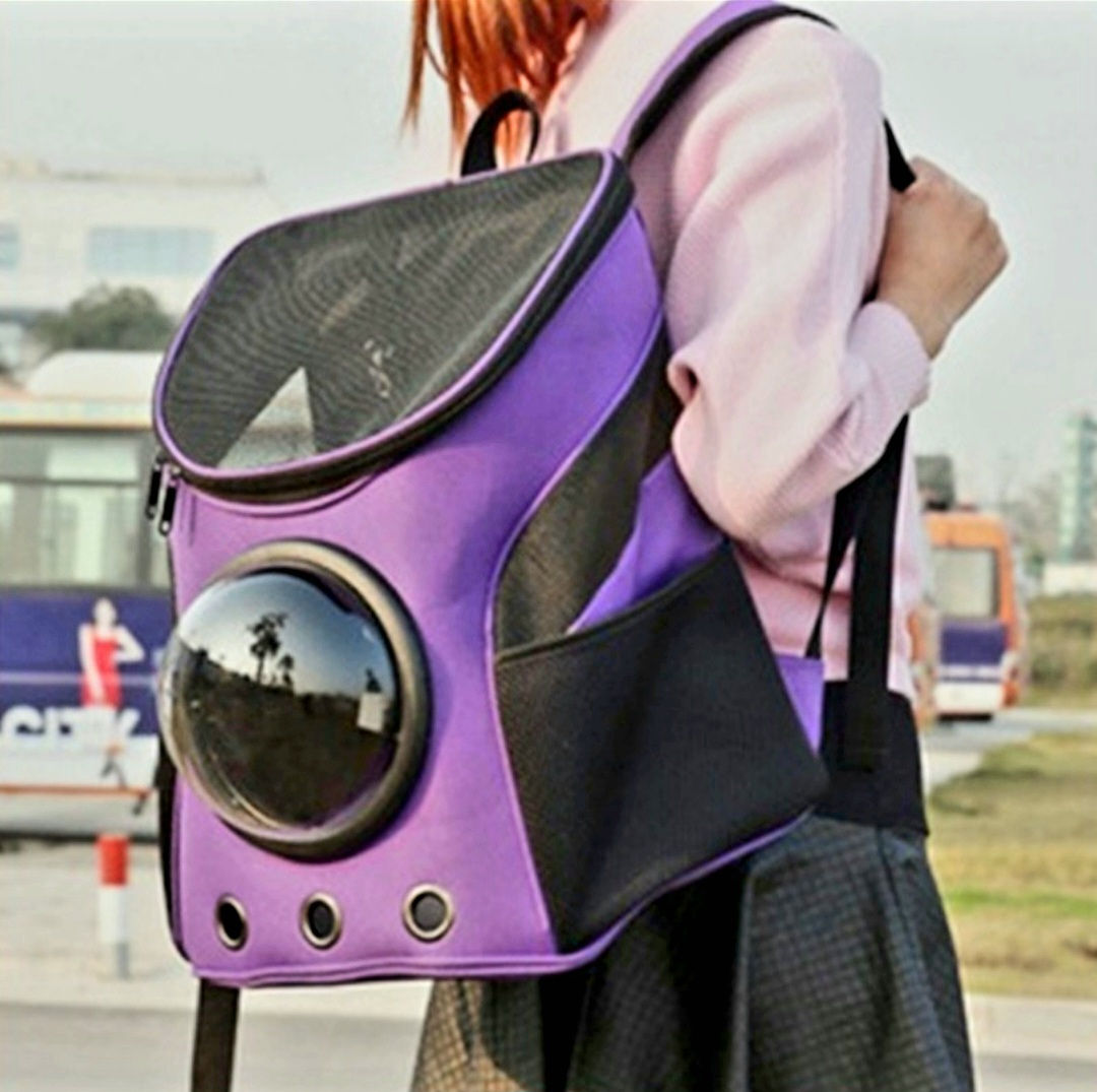 Cat&Dog Astronaut Capsule Backpack