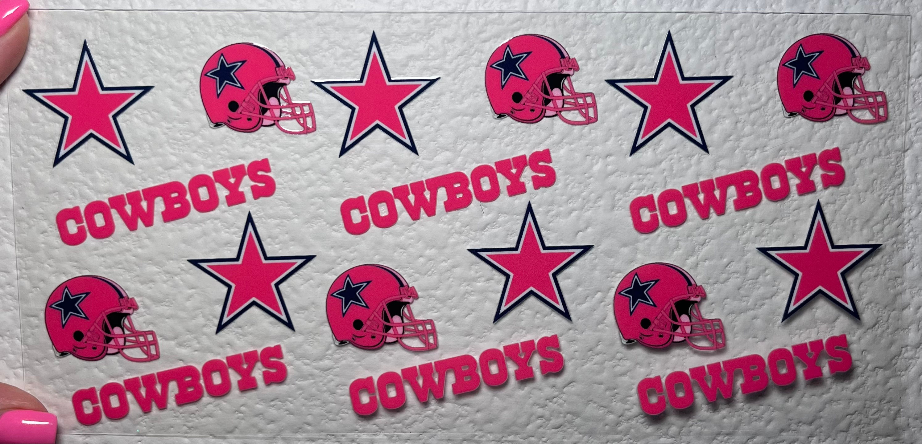 Pink Cowboys Decal