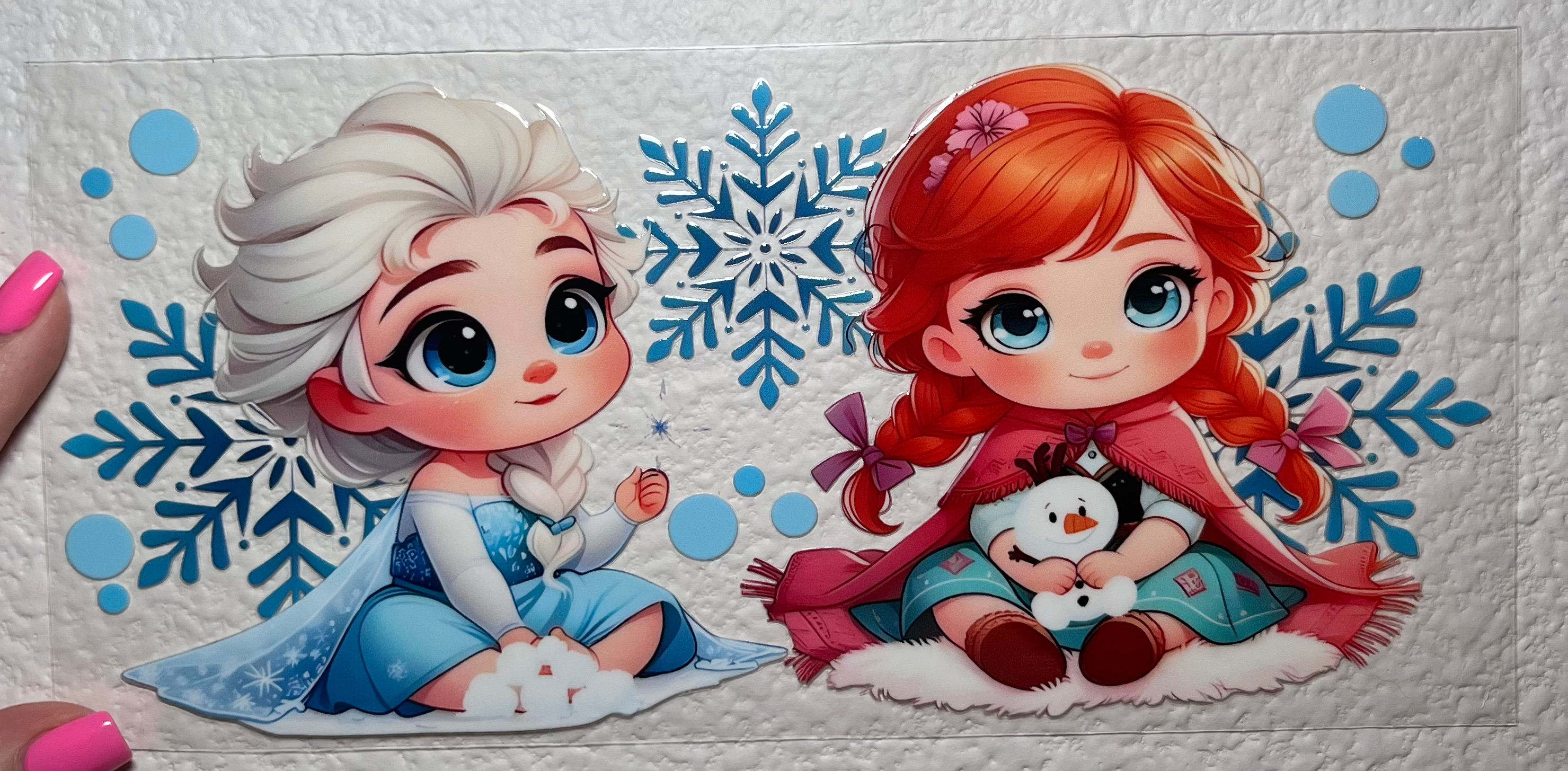 Anna & Elsa Frozen Decal