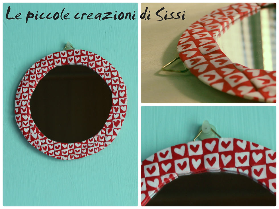 Specchio "HEARTS"
