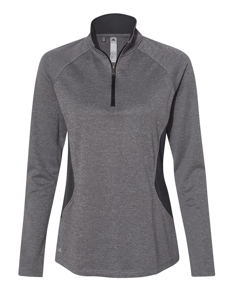 Thumbnail: Adidas - Women's Lightweight Quarter-Zip Pullover w/CAS Logo