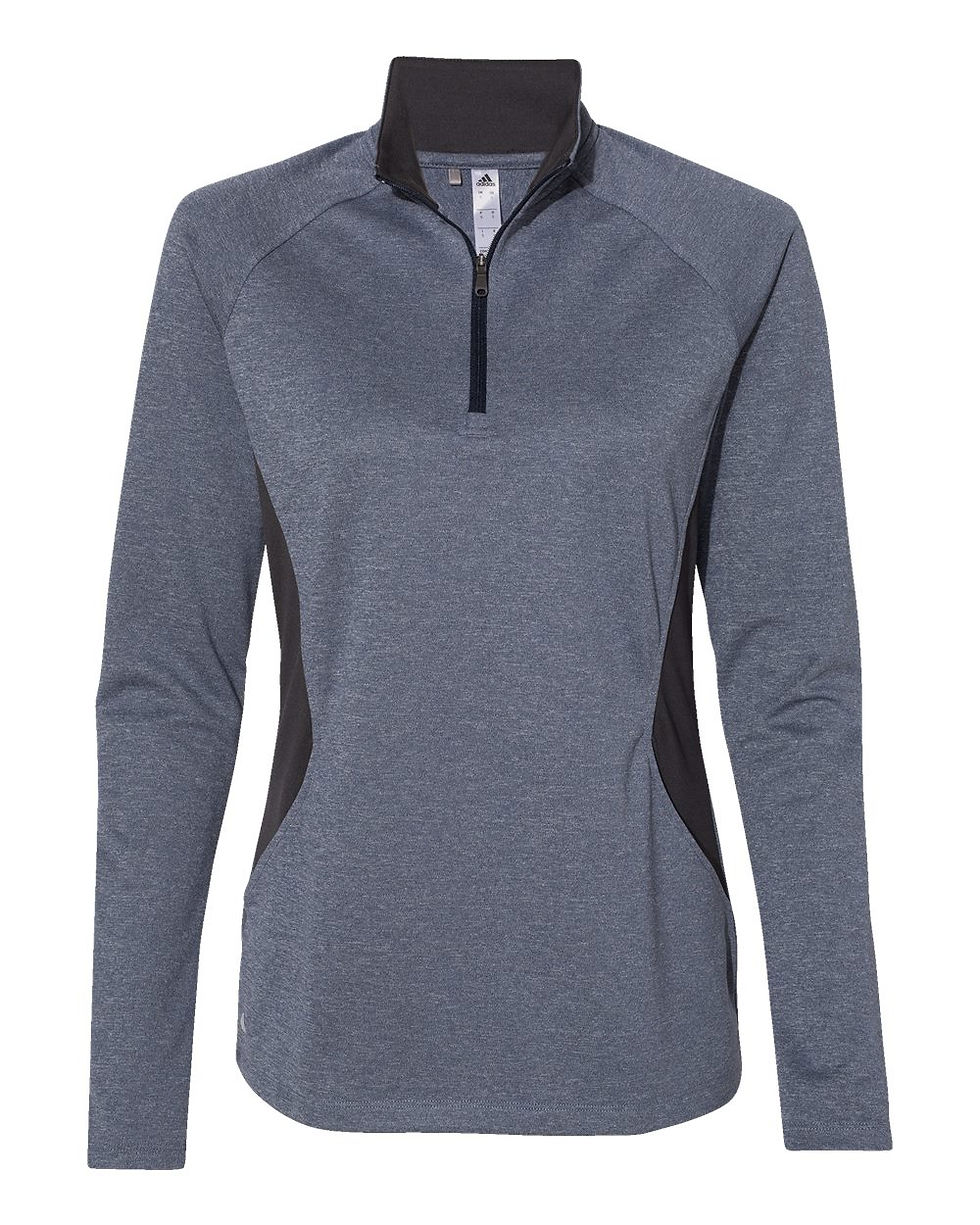 Thumbnail: Adidas - Women's Lightweight Quarter-Zip Pullover w/CAS Logo