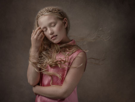 Hélena Parmér är svensk mästare i klassiskt barnporträtt i SM i fotografi