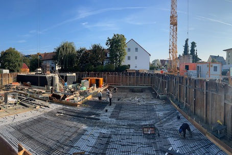 BAUSTART RAUM FÜR TRAUER
