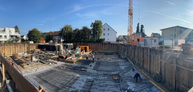 BAUSTART RAUM FÜR TRAUER