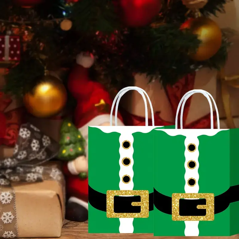 Thumbnail: Santa Claus Christmas Gift Bags