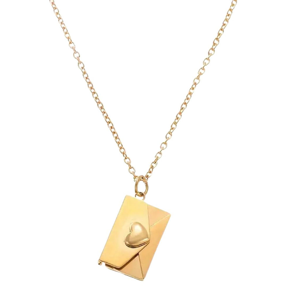 Thumbnail: Envelope 'Love You' Necklace