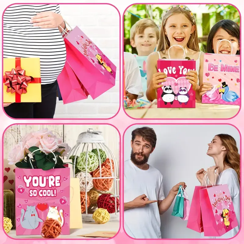Thumbnail: Valentine's Day Gift Bags 27cm x 21cm
