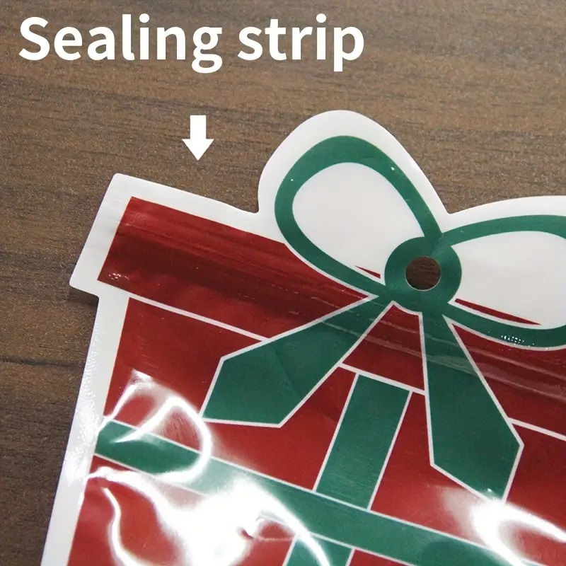 Thumbnail: Christmas Present Cookie/Gift Bags (10pcs)