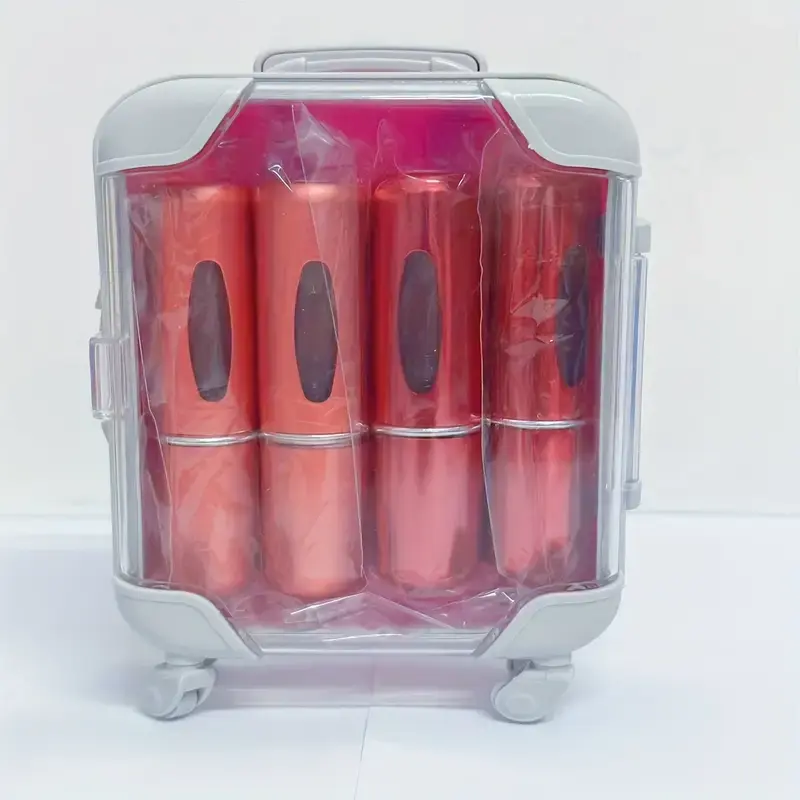 Thumbnail: Perfume Atomizer Refillable Makeup Container Travel Set - 4pcs
