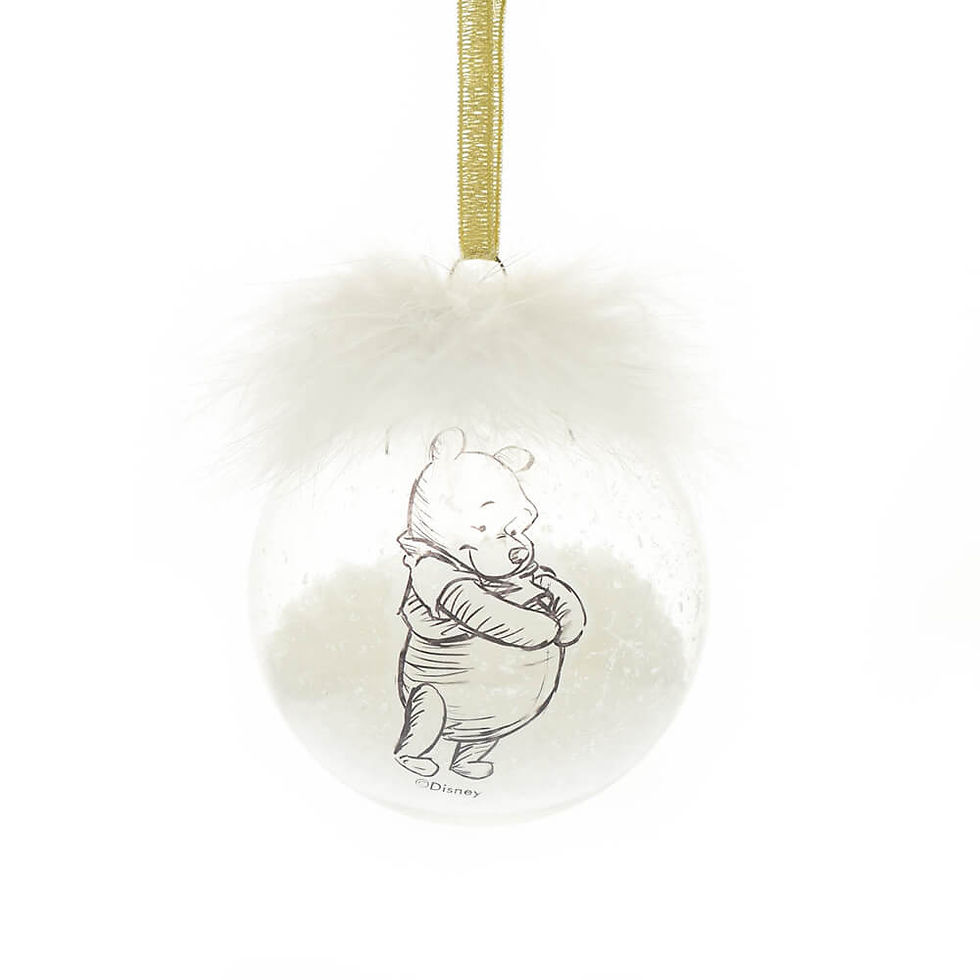 Thumbnail: Disney Christmas Baubles Winnie the Pooh & Piglet