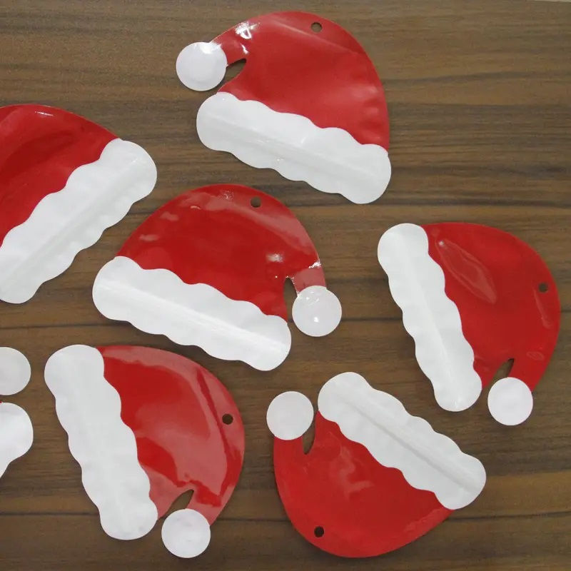 Thumbnail: Christmas Santa hat Cookie/Gift bag (10pcs)