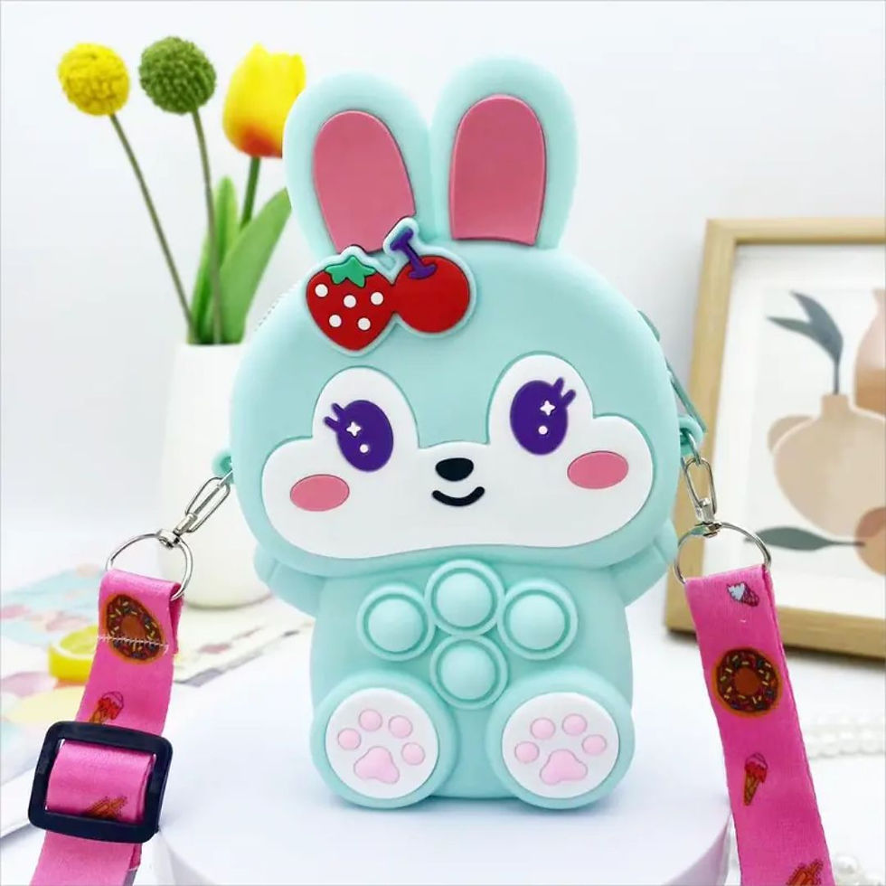 Thumbnail: Green Bunny Shoulder Bag