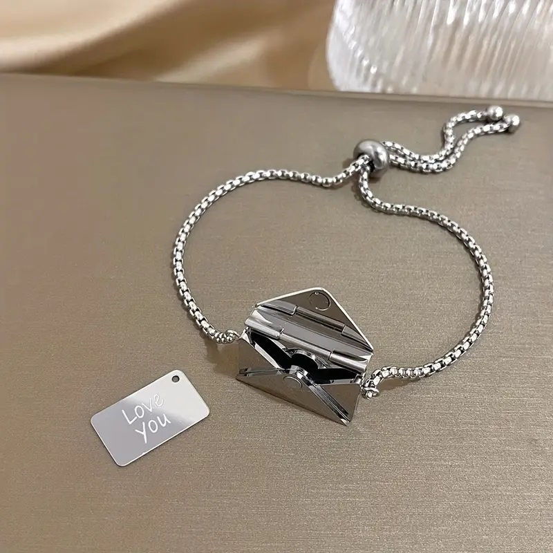 Thumbnail: Envelope Pendant Bracelet
