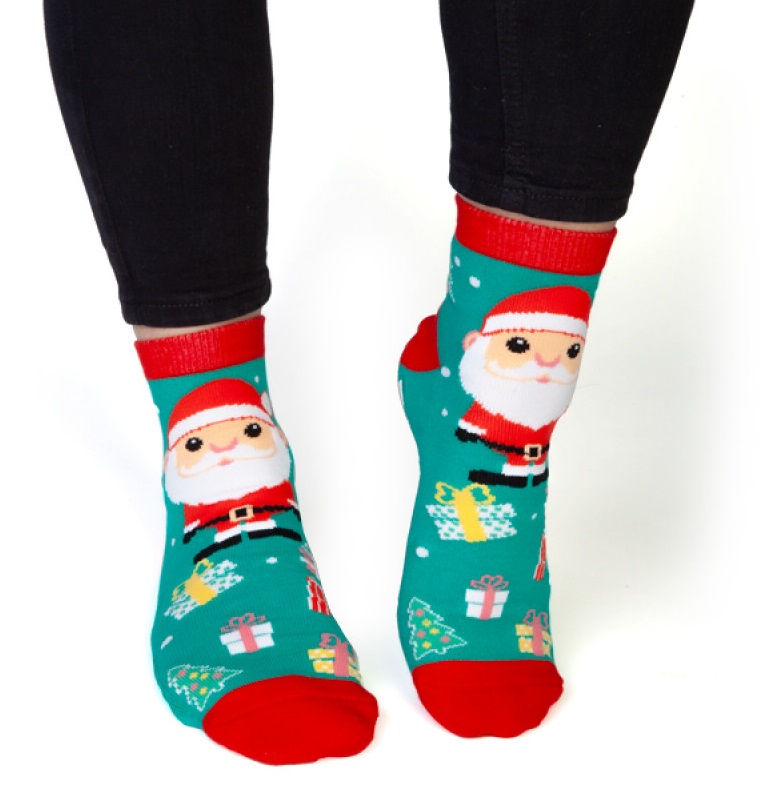 Thumbnail: Christmas Santa Claus Socks