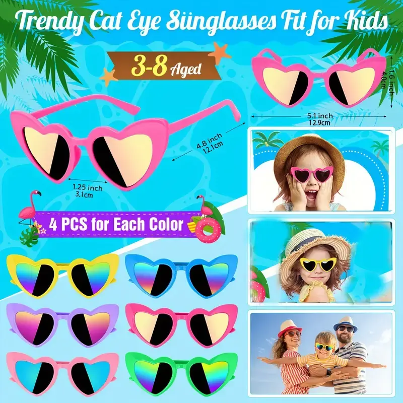 Thumbnail: Heart shaped or Cool fashion sun glasses