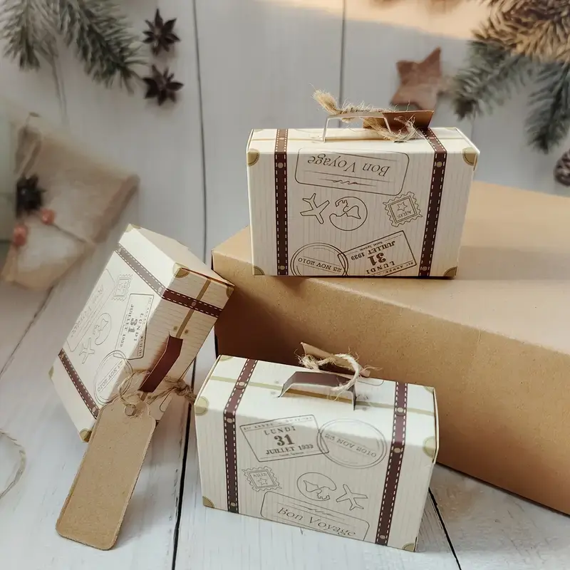 Thumbnail: Mini Suitcase Gift Boxes - 50 pack