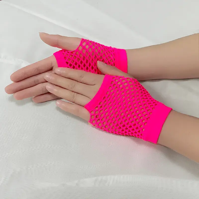 Thumbnail: 80's Fishnet Gloves