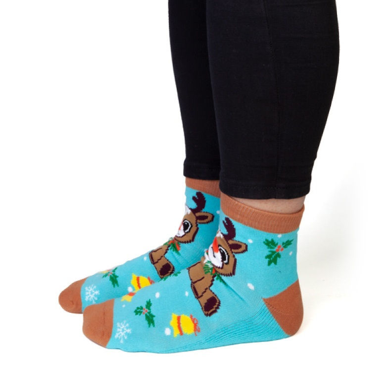 Thumbnail: Christmas Reindeer Socks