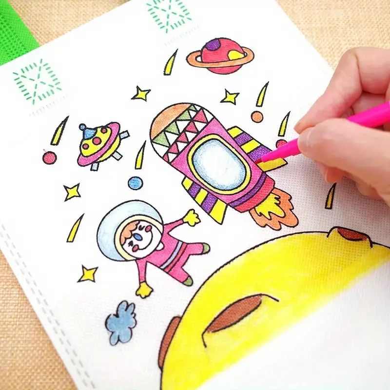 Thumbnail: DIY Doodle Bag With Colourful Markers