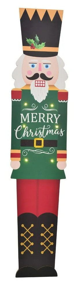 Christmas LED Nutcracker Stand – 125cm