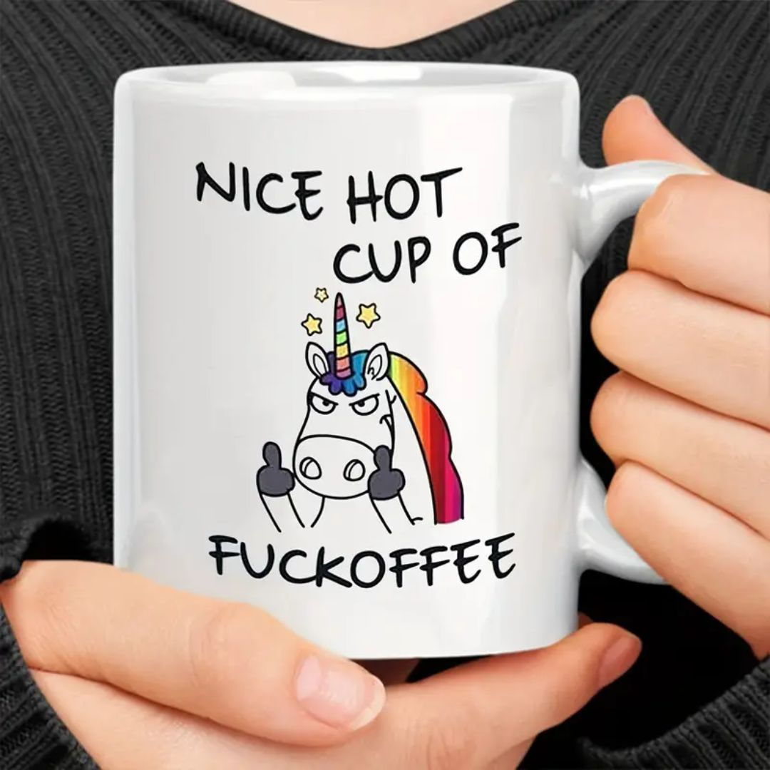 Nice Hot Cup Of Fuckoffee Mug