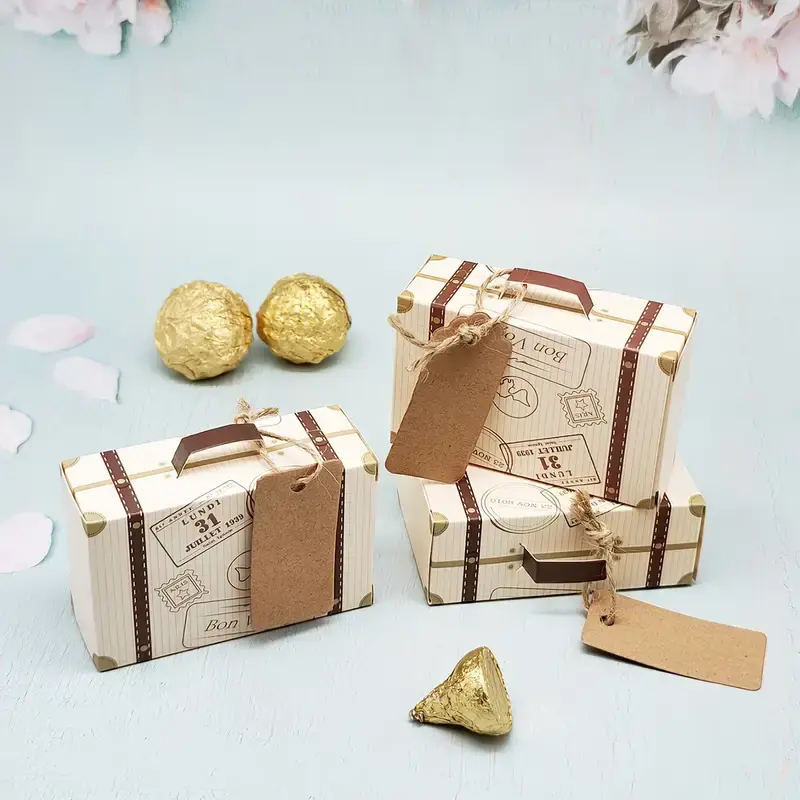 Thumbnail: Mini Suitcase Gift Boxes - 50 pack